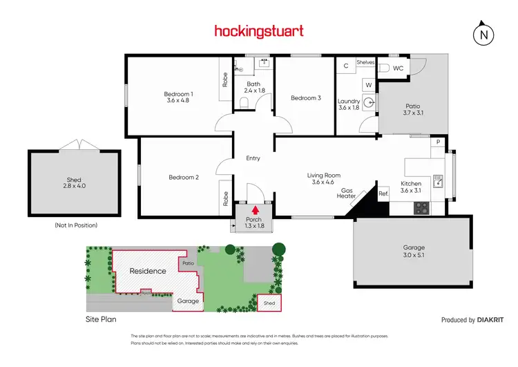 Floorplan of Homely house listing, 23 Bayview Road, Seddon VIC 3011