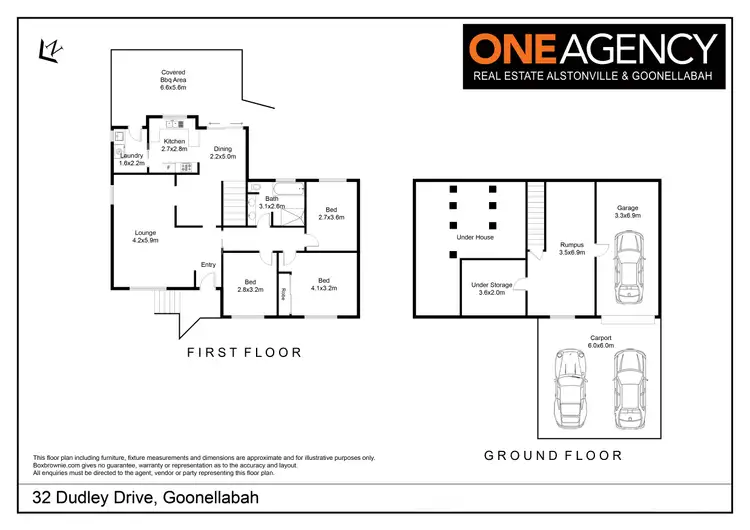 Floorplan of Homely house listing, 32 Dudley Drive, Goonellabah NSW 2480