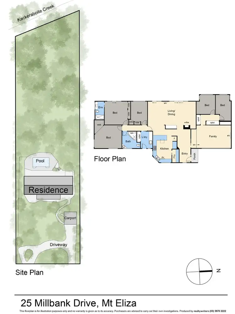 Floorplan of Homely house listing, 25 Millbank Drive, Mount Eliza VIC 3930