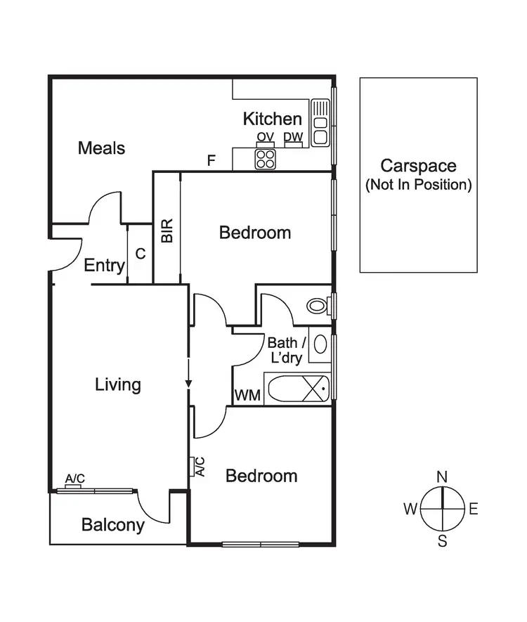 Floorplan of Homely apartment listing, 4/162 Leila Road, Carnegie VIC 3163
