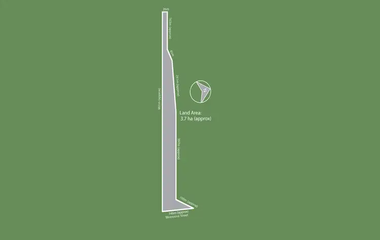Floorplan of Homely land listing, 184 Weeroona Street, Rye VIC 3941
