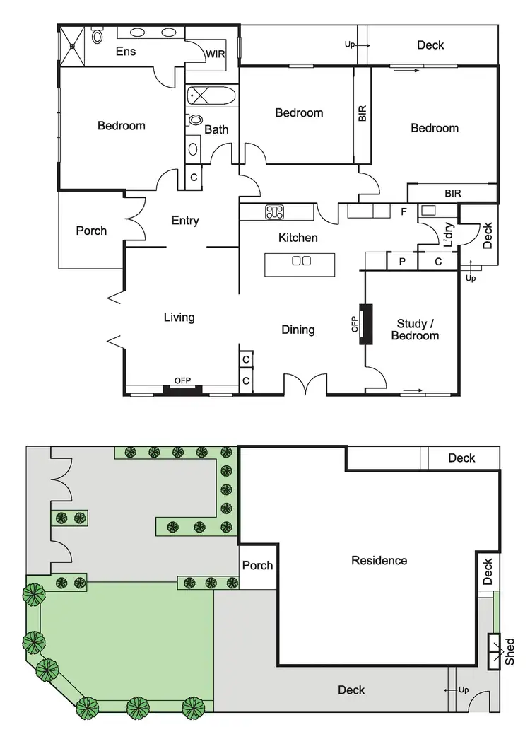 Floorplan of Homely house listing, 90B Orrong Road, Elsternwick VIC 3185