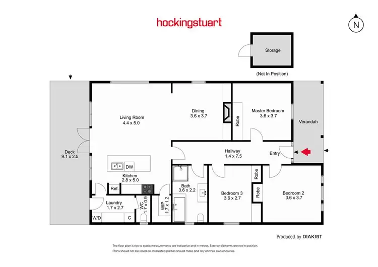 Floorplan of Homely house listing, 4 Oddie Street, Lake Wendouree VIC 3350