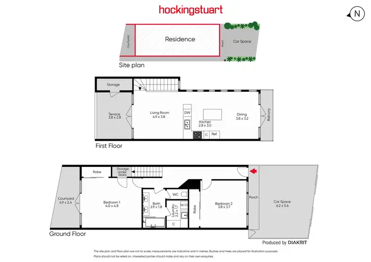 Floorplan of Homely house listing, 438 Dorcas Street, South Melbourne VIC 3205
