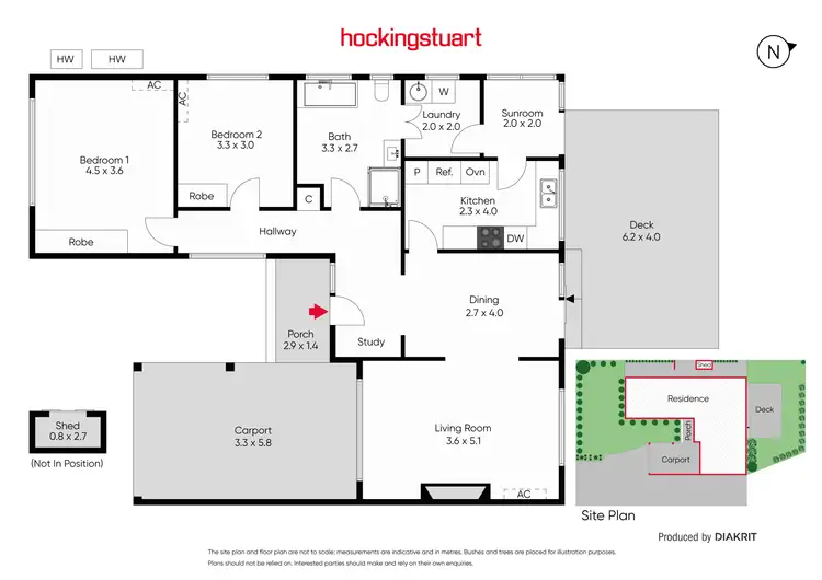 Floorplan of Homely unit listing, 1/517 South Road, Bentleigh VIC 3204