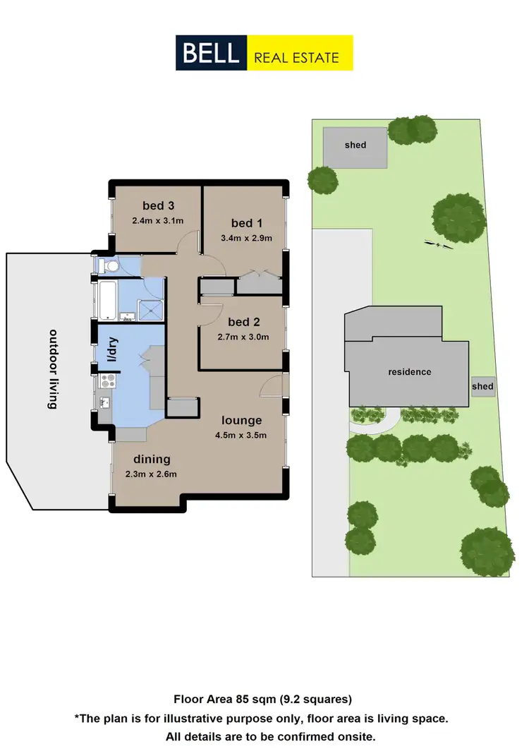 Floorplan of Homely house listing, 28 Crestview Close, Montrose VIC 3765