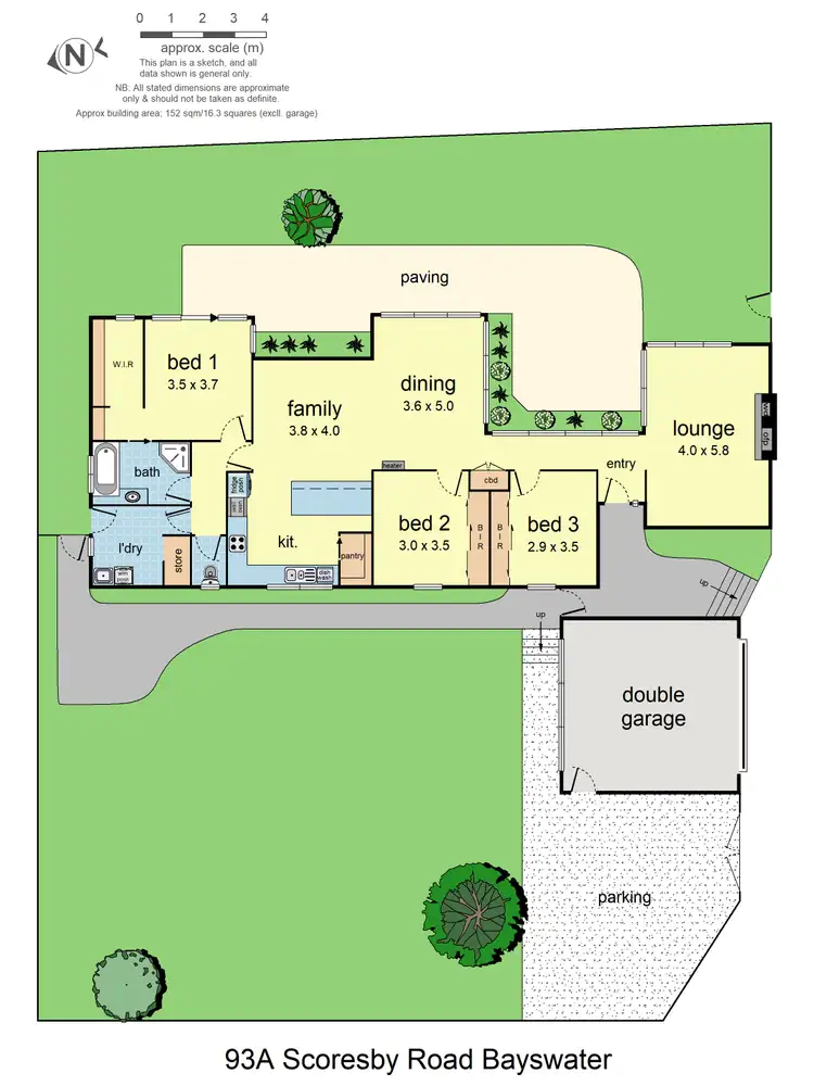 Floorplan of Homely house listing, 93A Scoresby Road, Bayswater VIC 3153