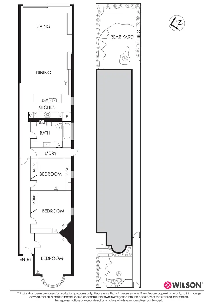 Floorplan of Homely house listing, 23 Hawsleigh Avenue, St Kilda East VIC 3183