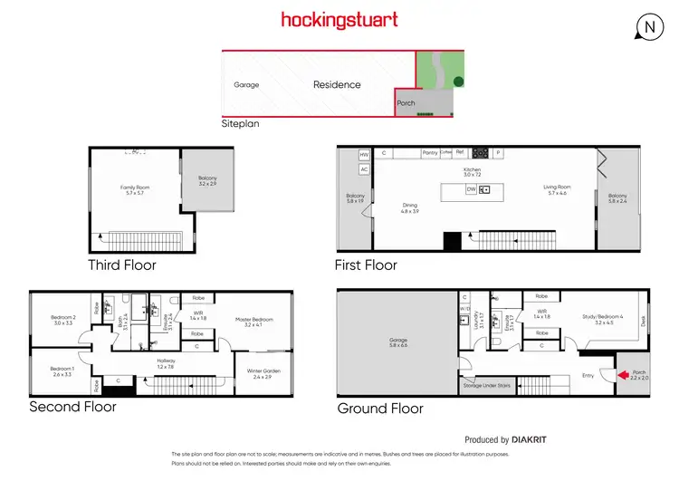 Floorplan of Homely house listing, 21 Danks Street, Albert Park VIC 3206