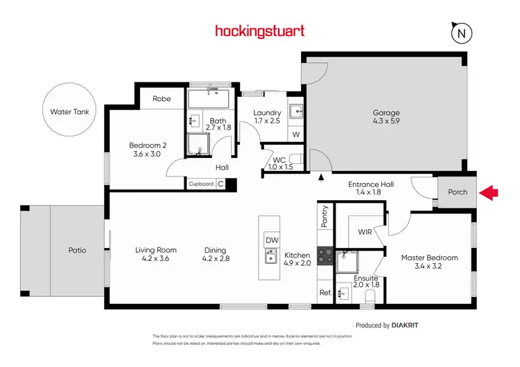 Floorplan of Homely house listing, 2/4 Dunn Street, Golden Point VIC 3350