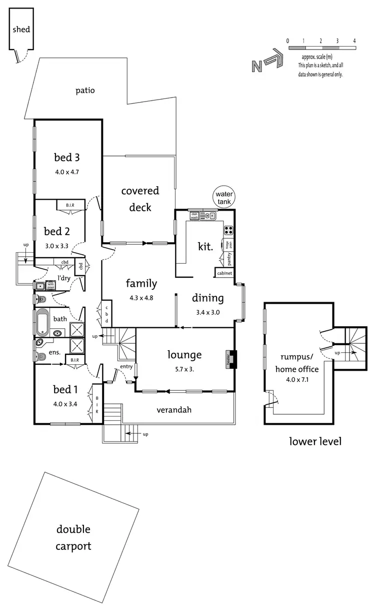 Floorplan of Homely unit listing, 33A Humber Road, Croydon North VIC 3136