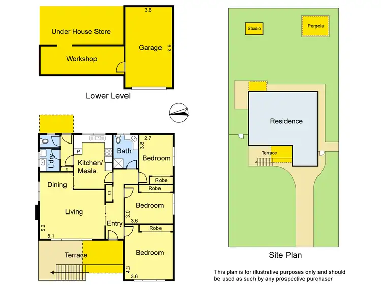 Floorplan of Homely house listing, 18 Borlase Street, Yallambie VIC 3085
