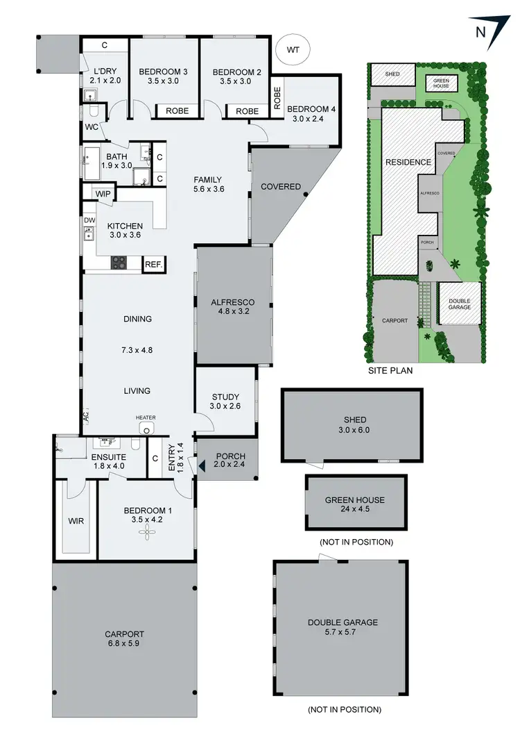 Floorplan of Homely house listing, 11 Norwegian Court, Mount Martha VIC 3934