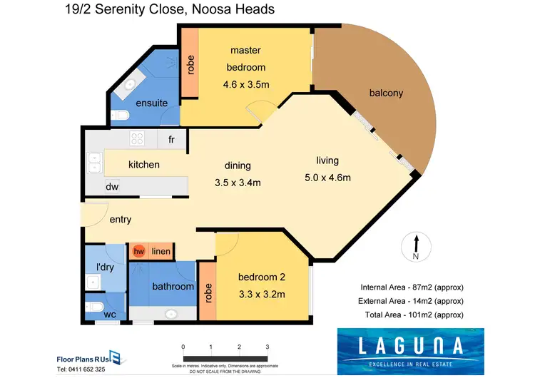 Floorplan of Homely unit listing, 19/2 Serenity Close, Noosa Heads QLD 4567