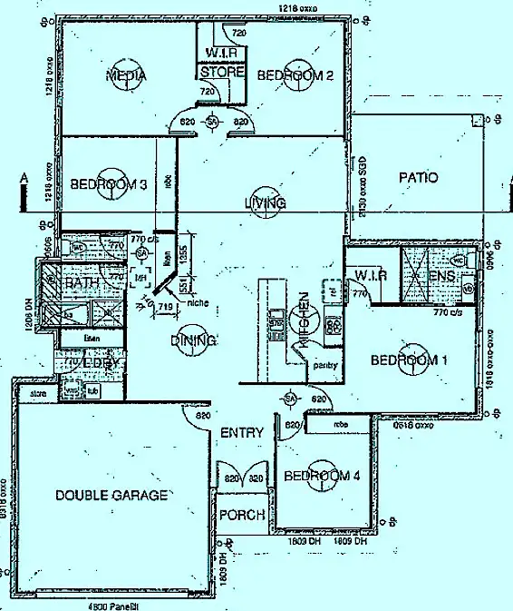 Floorplan of Homely house listing, 10 Pamela Court, Gracemere QLD 4702