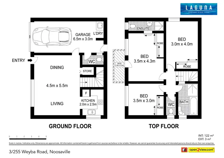 Floorplan of Homely unit listing, 3/255 Weyba Road, Noosaville QLD 4566