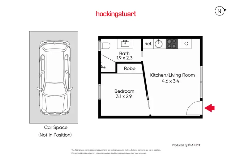 Floorplan of Homely apartment listing, 7/24 Prentice Street, St Kilda East VIC 3183