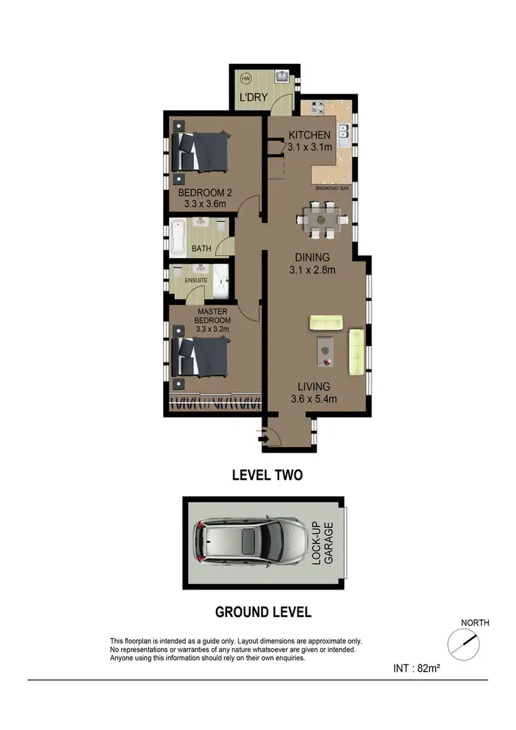 Floorplan of Homely apartment listing, 6/1 Hatton Street, Ryde NSW 2112