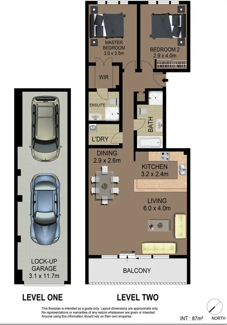 Floorplan of Homely apartment listing, 54/106 Crimea Road, Marsfield NSW 2122