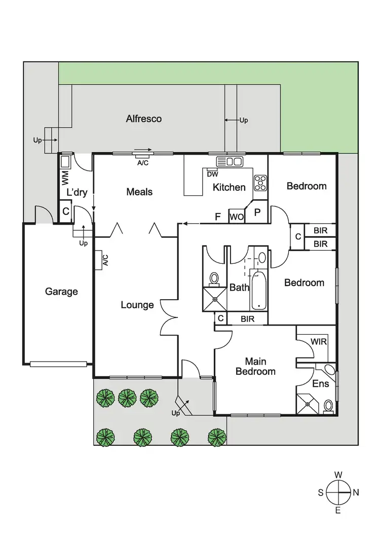 Floorplan of Homely unit listing, 2/21 Heatherbrae Avenue, Caulfield VIC 3162