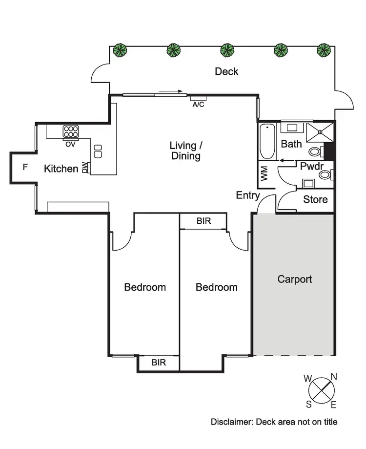 Floorplan of Homely apartment listing, 1/46 Orrong Crescent, Caulfield North VIC 3161