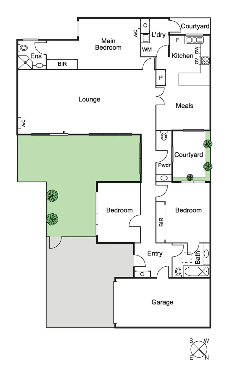 Floorplan of Homely unit listing, 2/2 Talbot Avenue, St Kilda East VIC 3183