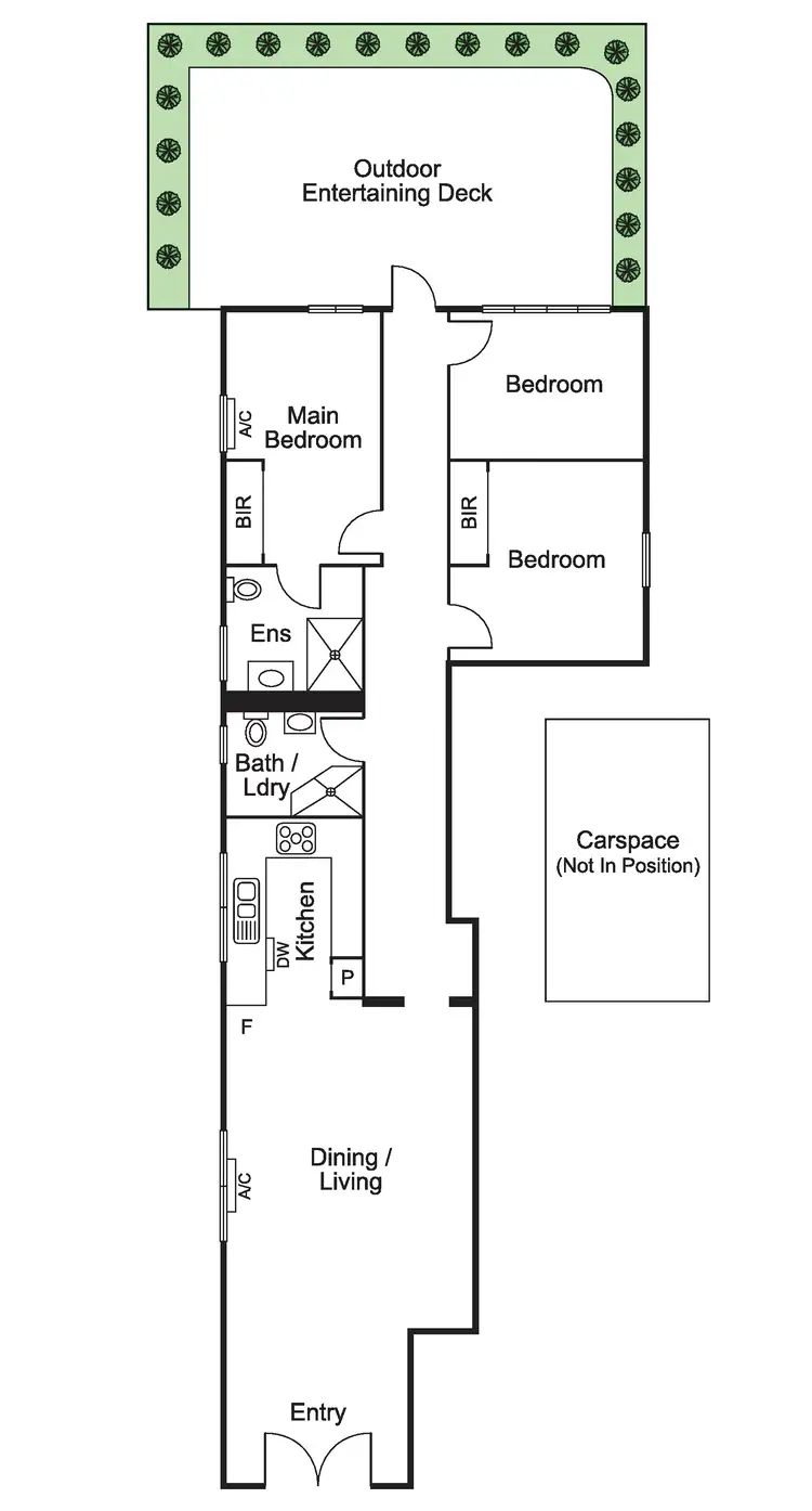Floorplan of Homely apartment listing, 1/24 Tennyson Street, Elwood VIC 3184