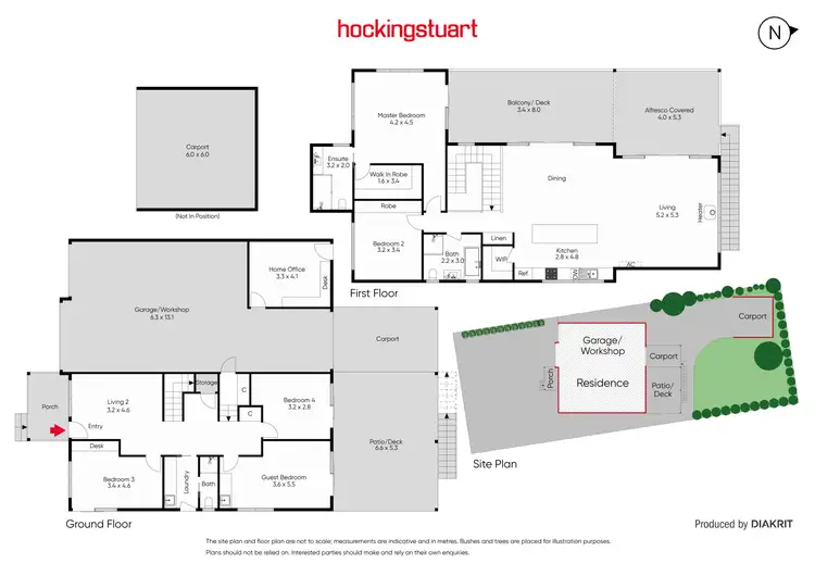 Floorplan of Homely house listing, 2 Murray Street, Mccrae VIC 3938