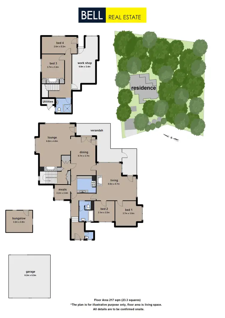 Floorplan of Homely house listing, 151 Olinda-Monbulk Road, Olinda VIC 3788