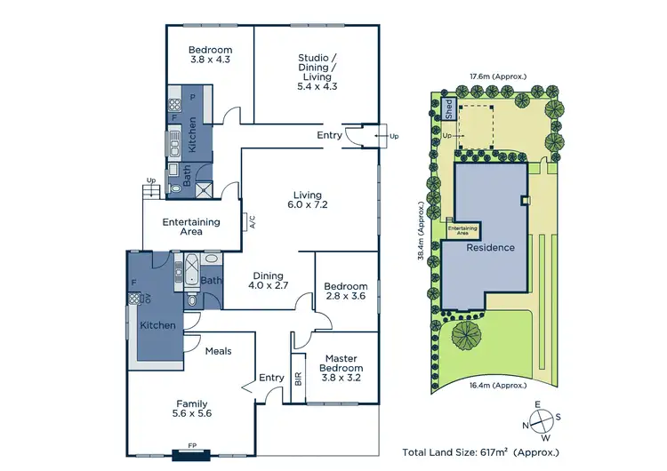 Floorplan of Homely house listing, 1 Martin Court, Forest Hill VIC 3131