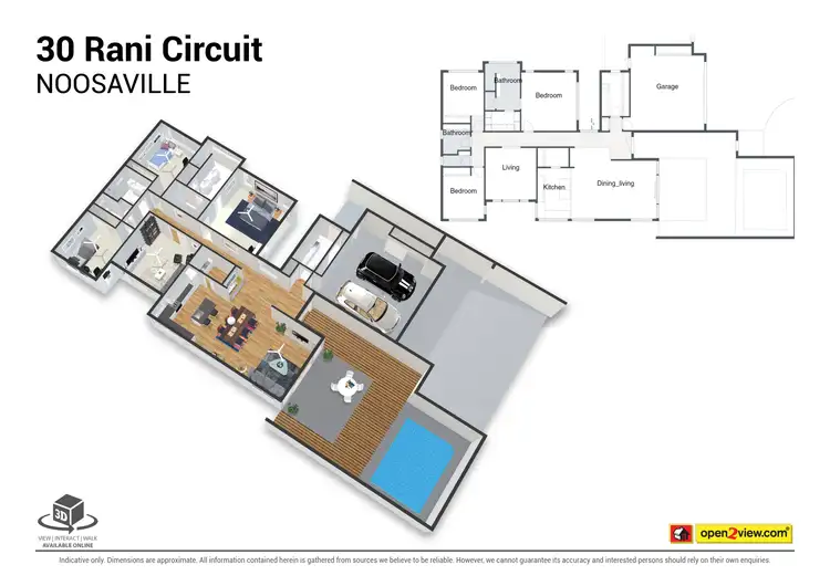 Floorplan of Homely house listing, 30 Rani Circuit, Noosaville QLD 4566