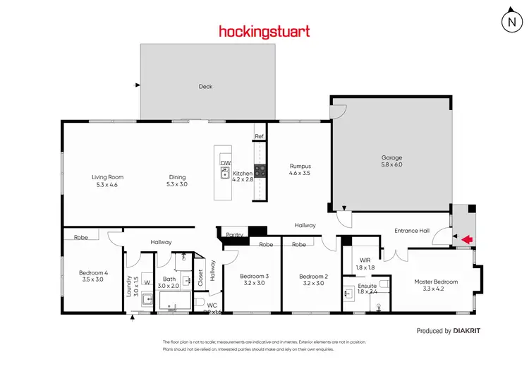 Floorplan of Homely house listing, 4 Clovedale Avenue, Alfredton VIC 3350