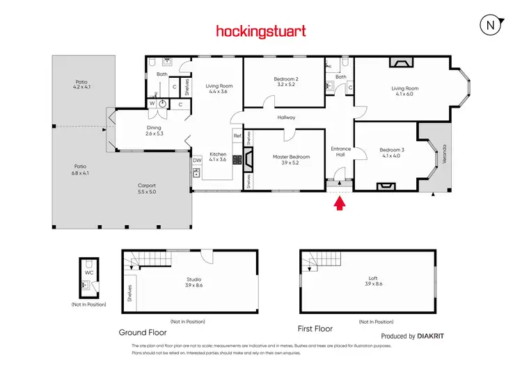 Floorplan of Homely house listing, 209 Eyre Street, Ballarat Central VIC 3350