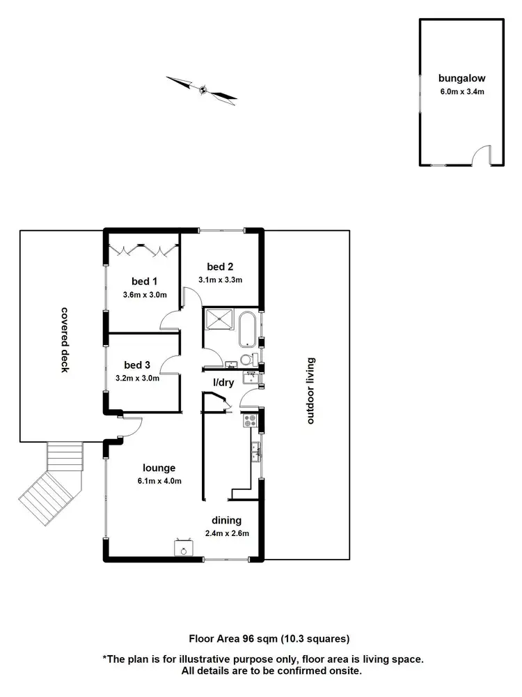 Floorplan of Homely house listing, 56 Arbor Avenue, Belgrave VIC 3160