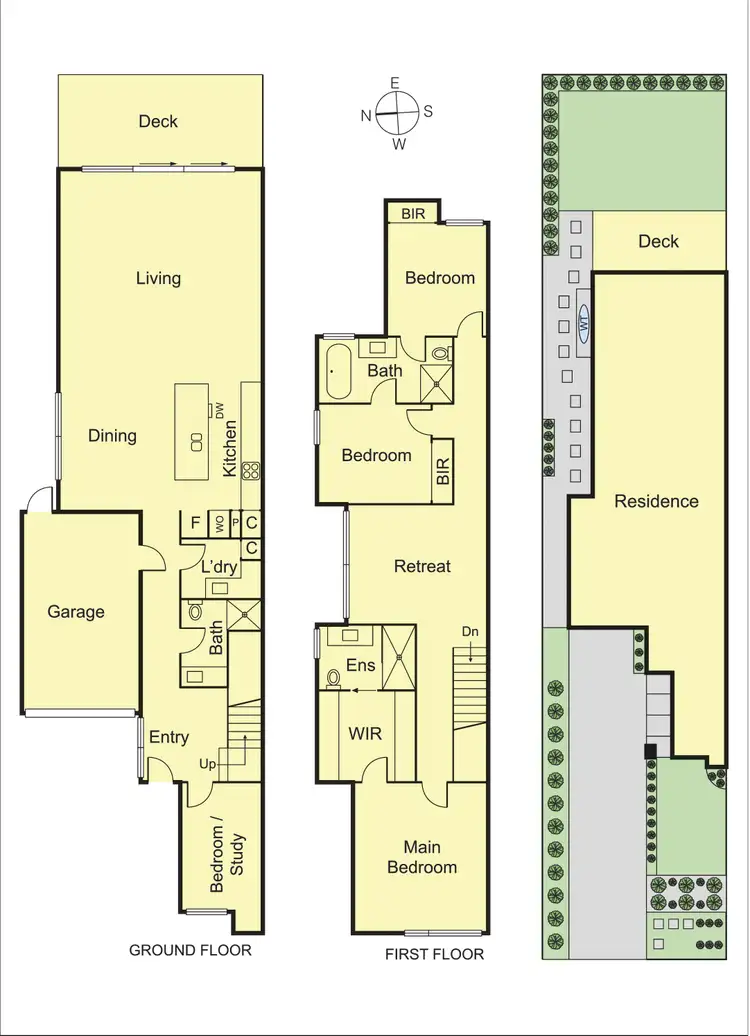 Floorplan of Homely townhouse listing, 10A Stratford Avenue, Bentleigh East VIC 3165
