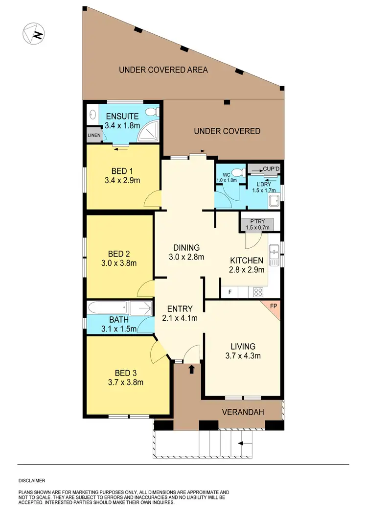 Floorplan of Homely house listing, 5 Hill Street, Ballarat Central VIC 3350