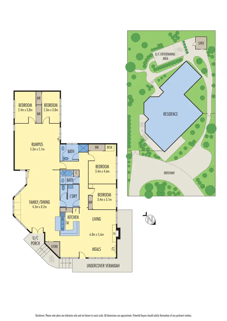 Floorplan of Homely house listing, 234 Old Eltham Road, Lower Plenty VIC 3093