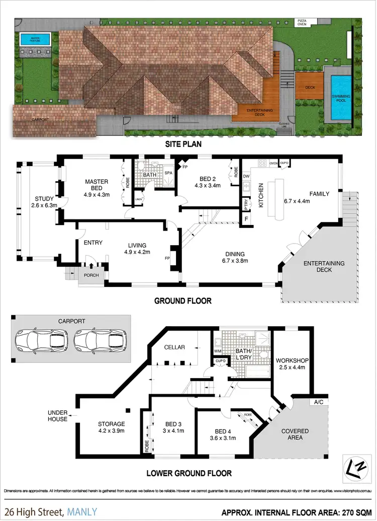 Floorplan of Homely house listing, 26 High Street, Manly NSW 2095