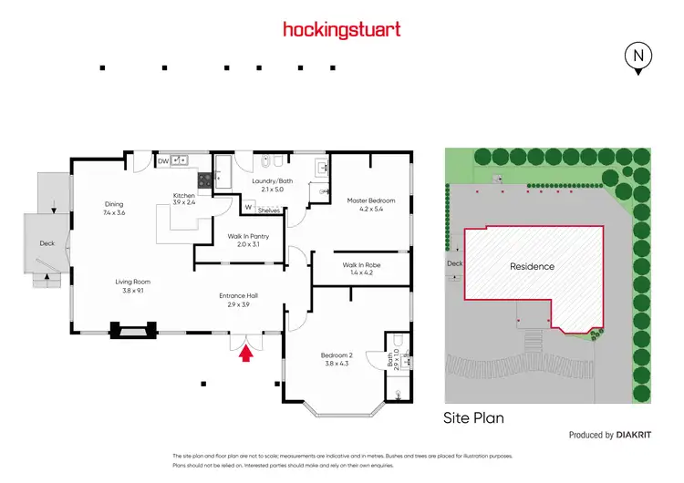 Floorplan of Homely house listing, 8 Westwood Street, Daylesford VIC 3460