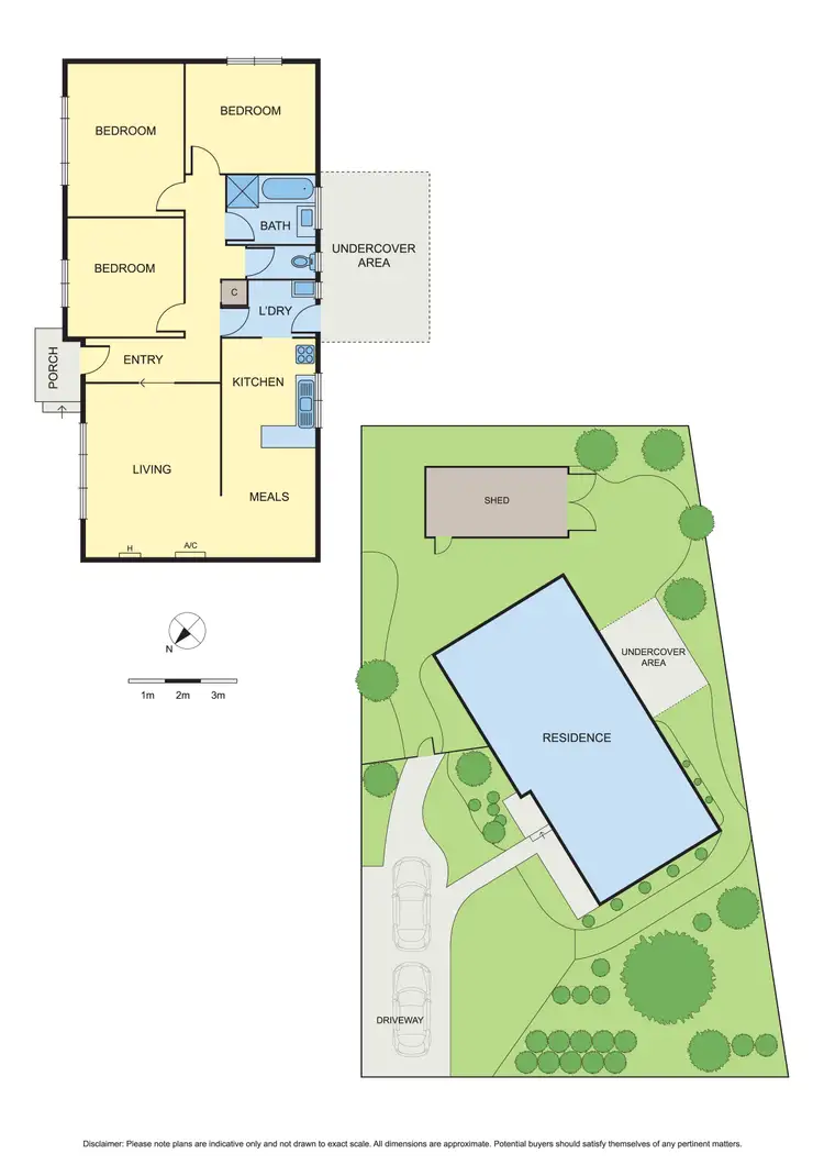 Floorplan of Homely house listing, 4 Midway Crescent, Lalor VIC 3075