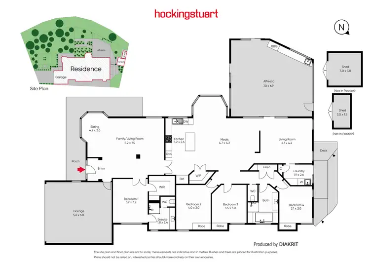 Floorplan of Homely house listing, 49 Thomas Carr Drive, Tarneit VIC 3029