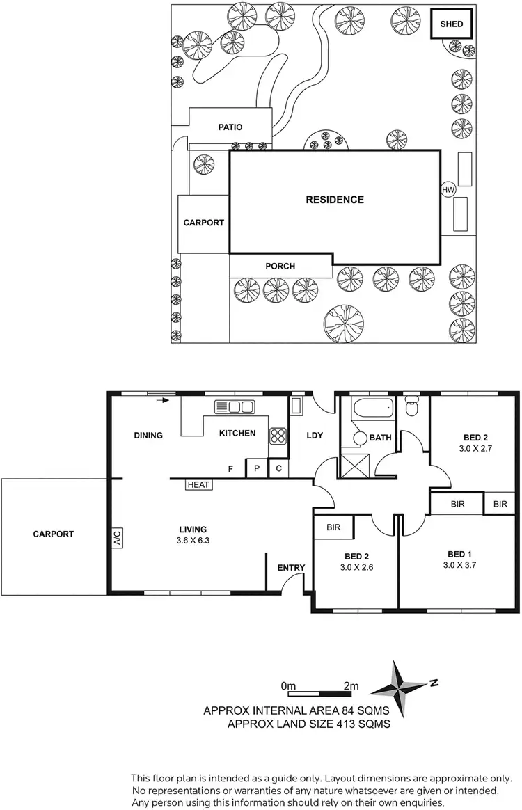 Floorplan of Homely house listing, 1 Coimadai Court, Mornington VIC 3931
