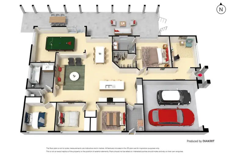 Floorplan of Homely house listing, 52 Featherhead Way, Harkness VIC 3337