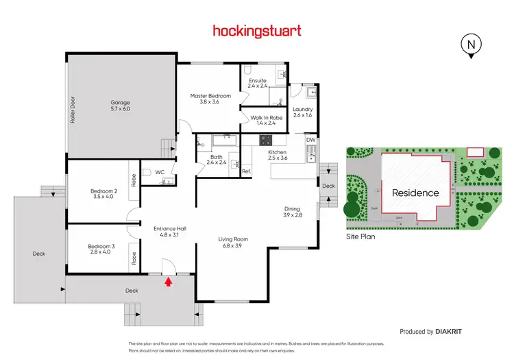 Floorplan of Homely house listing, 2/30 Grenville Street, Daylesford VIC 3460