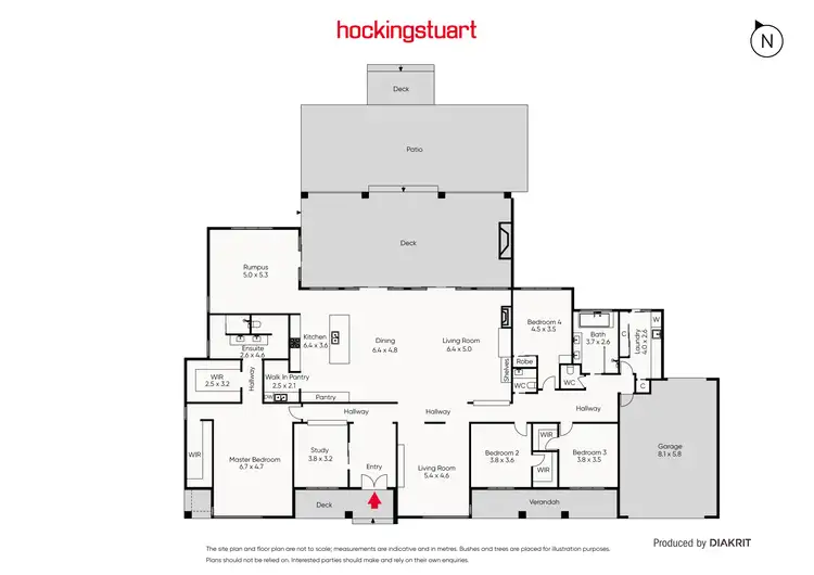 Floorplan of Homely house listing, 11 O'Farrell Court, Cambrian Hill VIC 3352