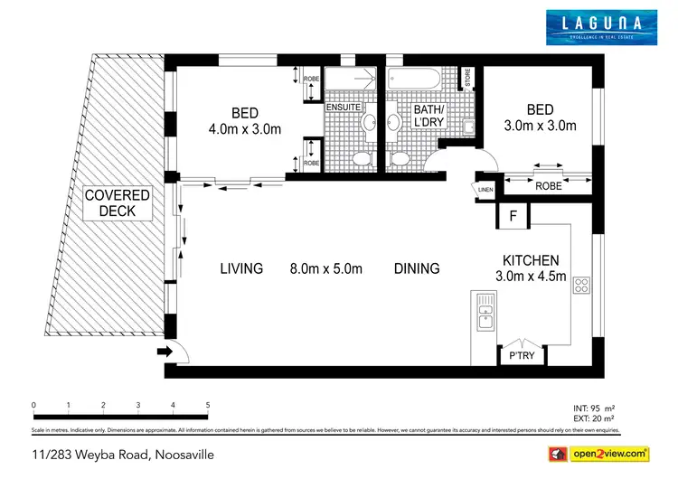 Floorplan of Homely unit listing, 11/283-285 Weyba Road, Noosaville QLD 4566