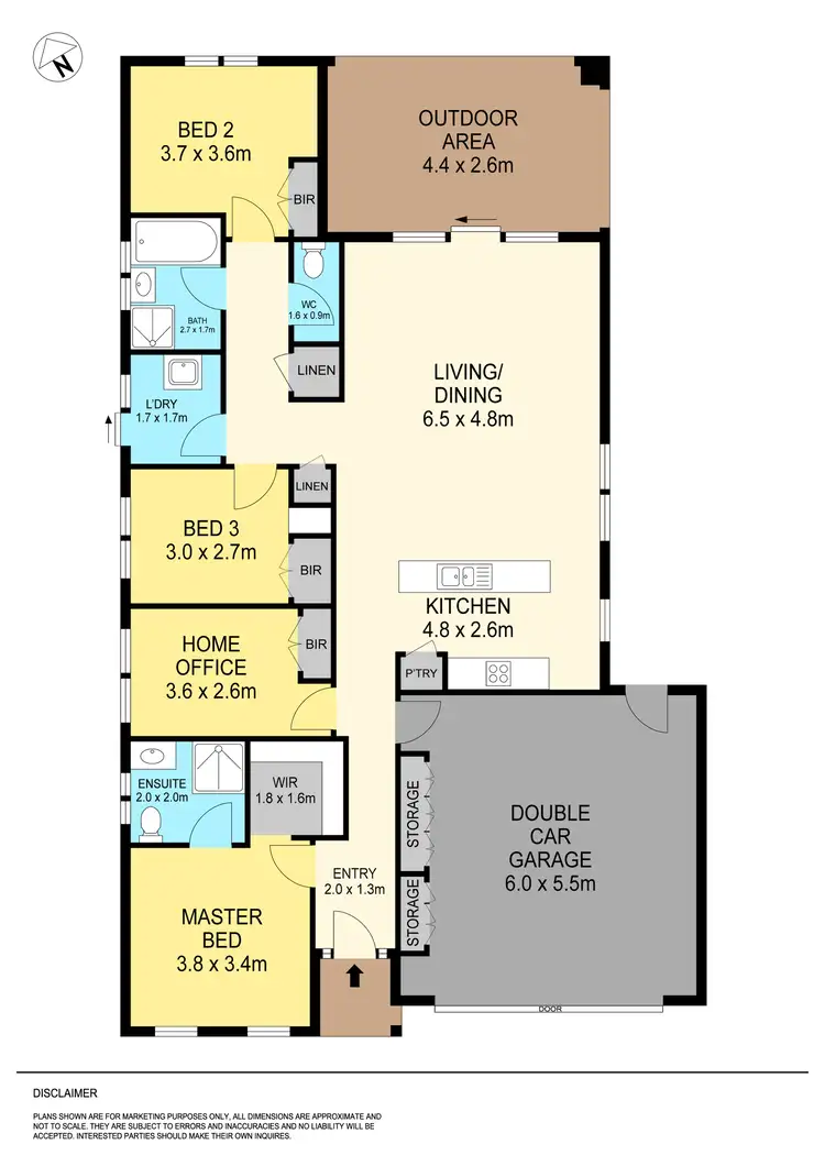 Floorplan of Homely house listing, 49 Canopy Avenue, Alfredton VIC 3350