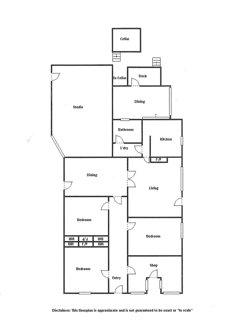Floorplan of Homely house listing, 64 Sussex Street, Linton VIC 3360