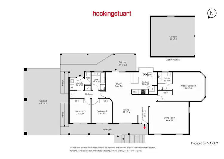 Floorplan of Homely house listing, 40 Finlay Street, Brown Hill VIC 3350