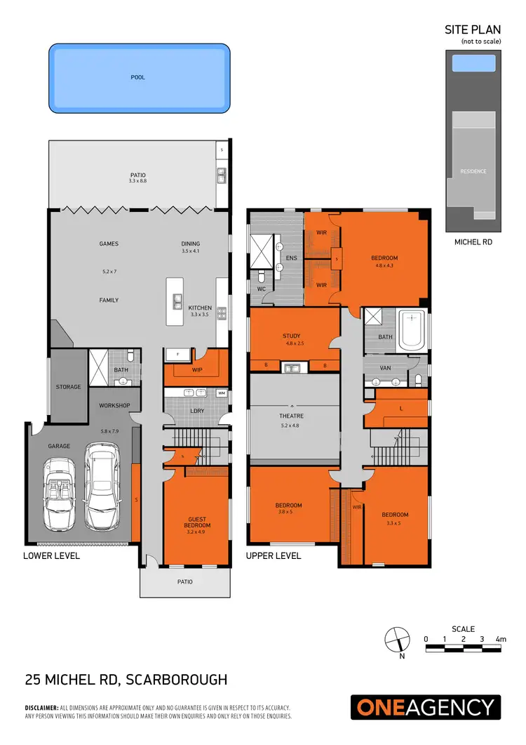 Floorplan of Homely house listing, 25 Michel Road, Scarborough QLD 4020